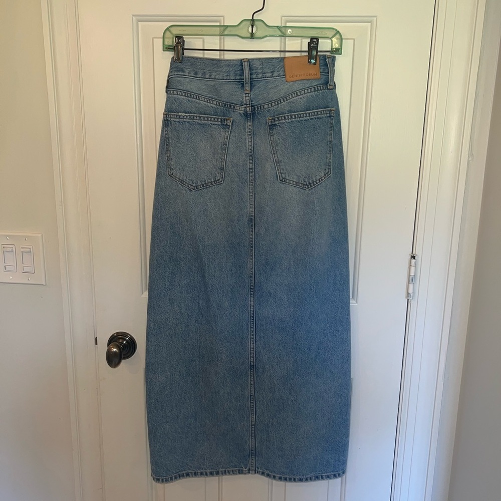 Denim Forum The 90s Vintage Jean Skirt - Picture 8 of 8